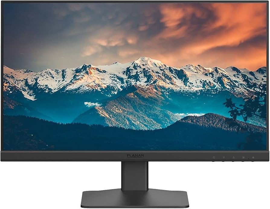 PLANAR PXN2200 22in FHD IPS Monitor with HDMI, DP, VGA, Speakers