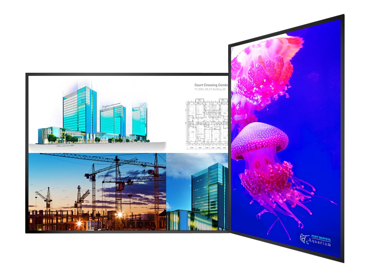 Écran LCD UHD 75 pouces PLANAR URX75-ERO avec verre ERO et haut-parleurs