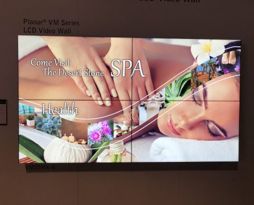 Écran mural vidéo LCD PLANAR VM55MX-M2 55 pouces, 700 nits, cadre 0,88 mm