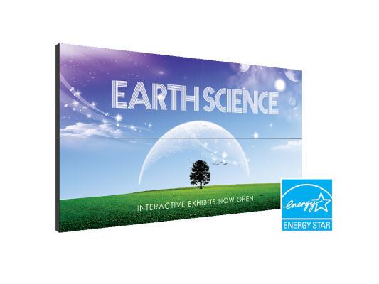 PLANAR VM55MX-M2 (single). 55in. 1920x1080, 700 nit 0.88mm bezel to bezel width LCD video wall display. 24x7, landscape and portrait, OPS slot