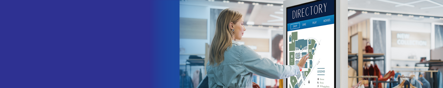 Planar SLP55 55" UHD LCD Display, 500 nits, 24x7, ENERGY STAR