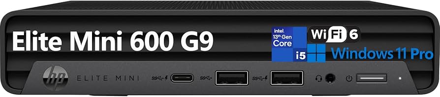 HP Elite Mini 600 G9 i5-13500T 16GB 512GB SSD Desktop