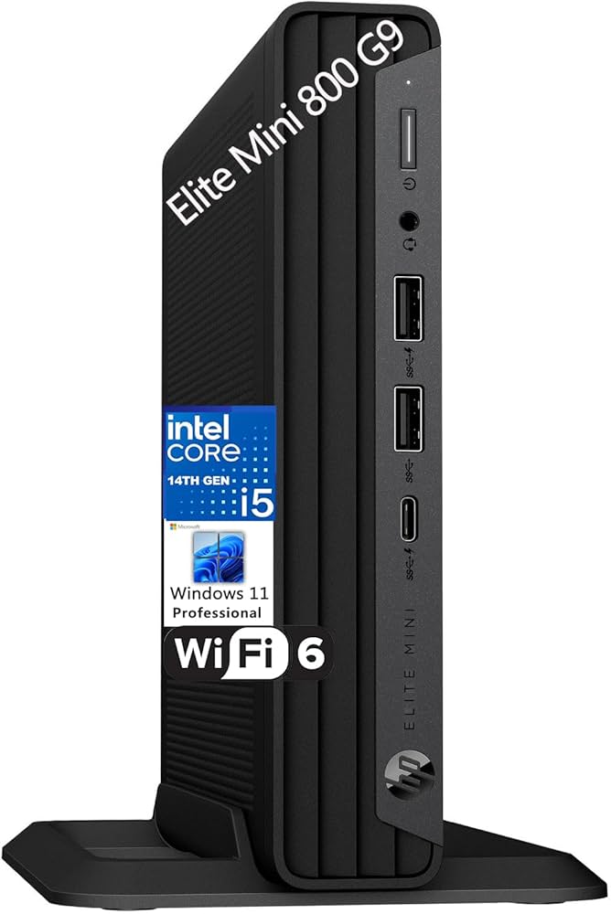 HP Elite Mini 800 G9 i5-14500T 16GB 512GB UHD 770 Win11 Pro Mini PC