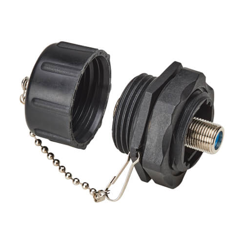 Adaptateur rigide Eaton Tripp Lite type F (M/F), IP68, noir