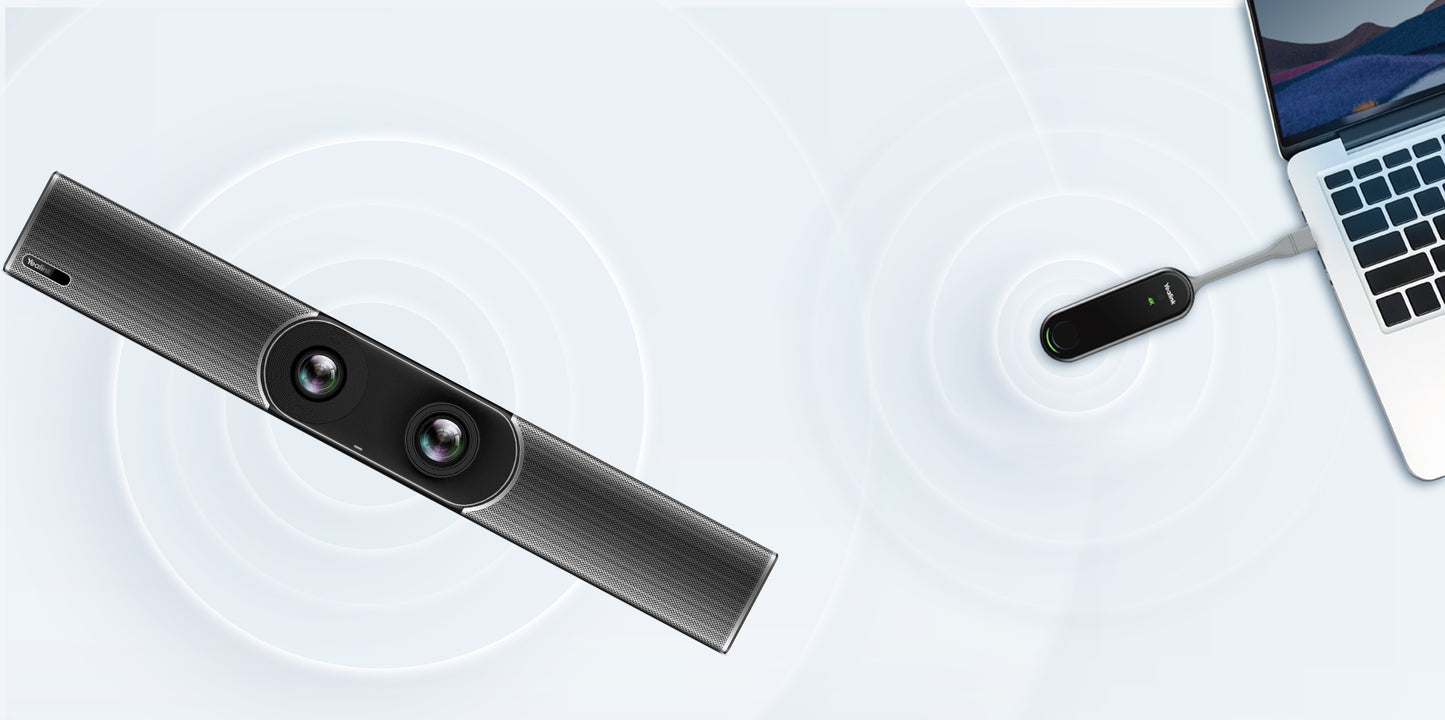 Barre de collaboration Yealink A30-010 Teams/Zoom, 8 MP, Wi-Fi, garantie 2 ans