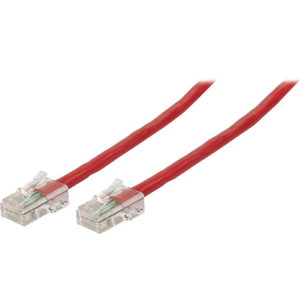 Belkin A3L791-25-RED-H CAT5e Shielded 25ft Patch Cable, Red