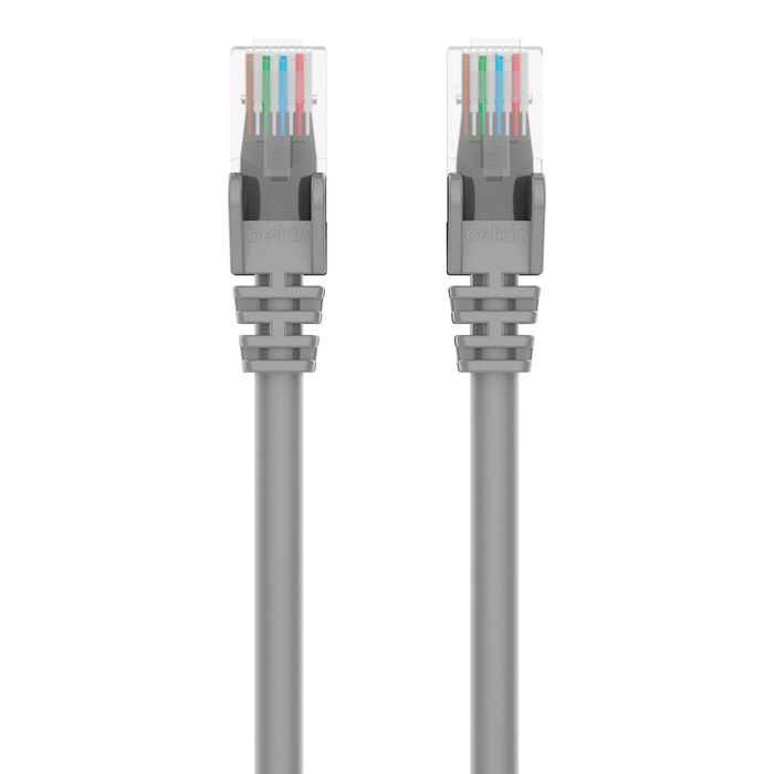 Câble patch Belkin CAT6 UTP 30,5 m, RJ45M vers RJ45M, blanc