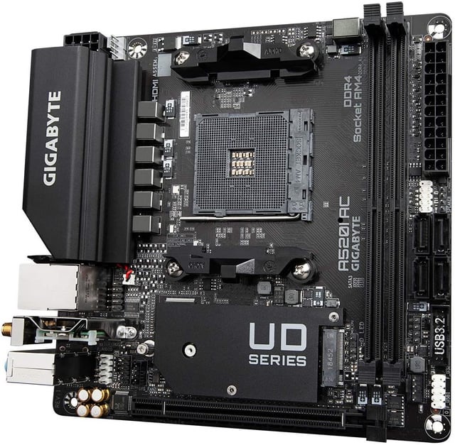 GIGABYTE A520I AC Mini ITX AM4 Motherboard