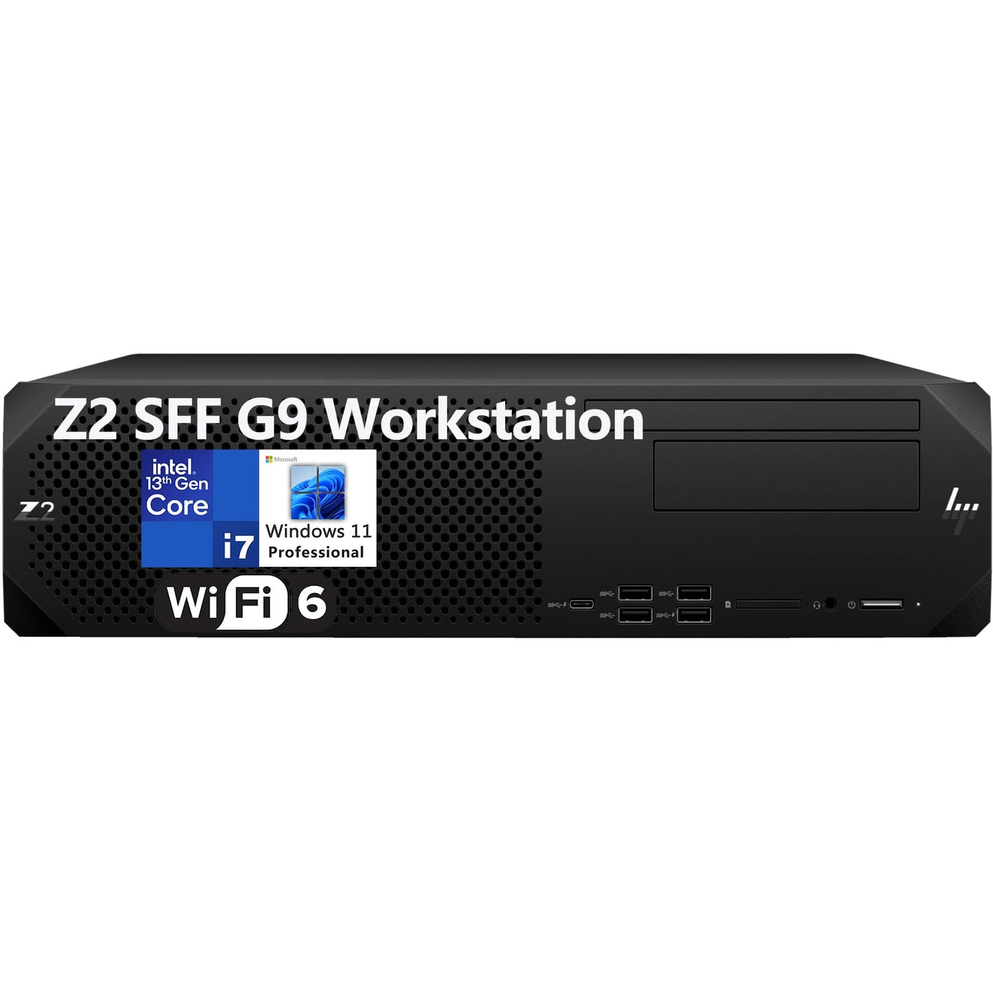 HP Z2 SFF G9 Workstation, Core i7-14700, 64GB DDR5, 1TB SSD, Win 11 Pro
