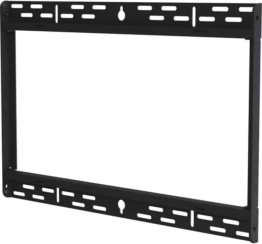 PEERLESS ACC-MB0800 Menu Board Wall Plate, 8.0-Inch, Black