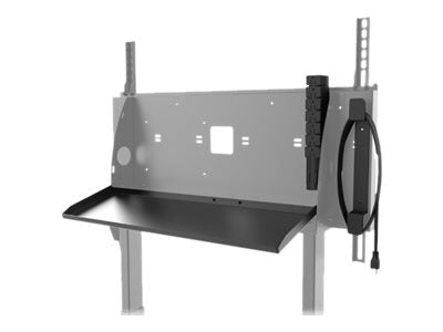 Étagère pour clavier Peerless ACC-ML3ELS pour chariot de moniteur SR598ML3E