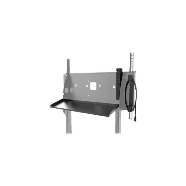 Étagère pour clavier Peerless ACC-ML3ELS pour chariot de moniteur SR598ML3E