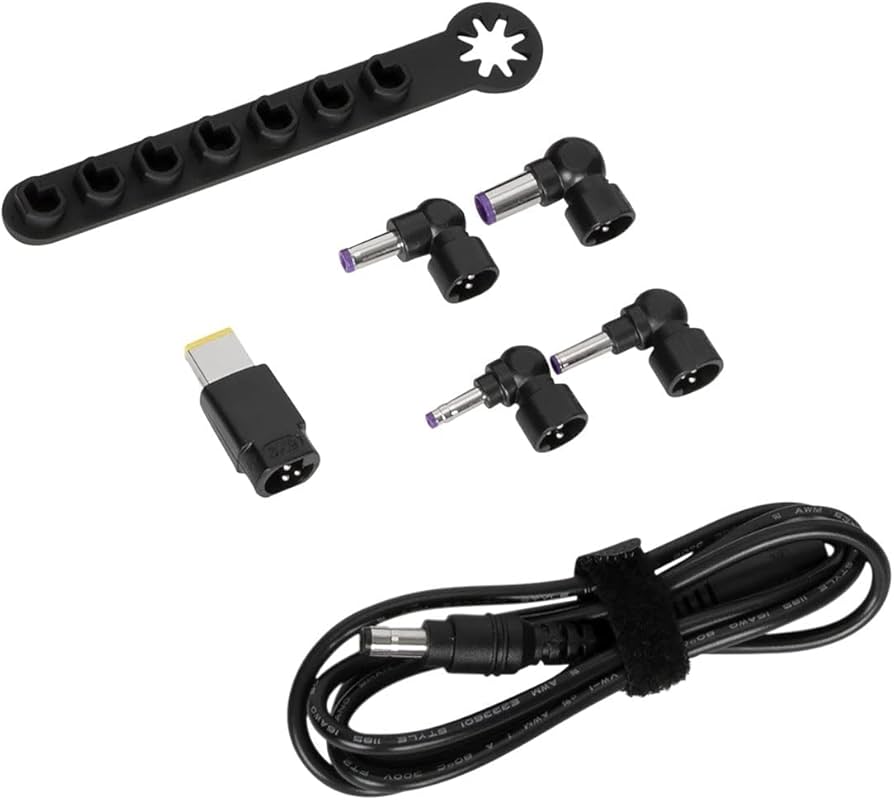 Targus Legacy Laptop DC Cable with 5 Tips and Storage