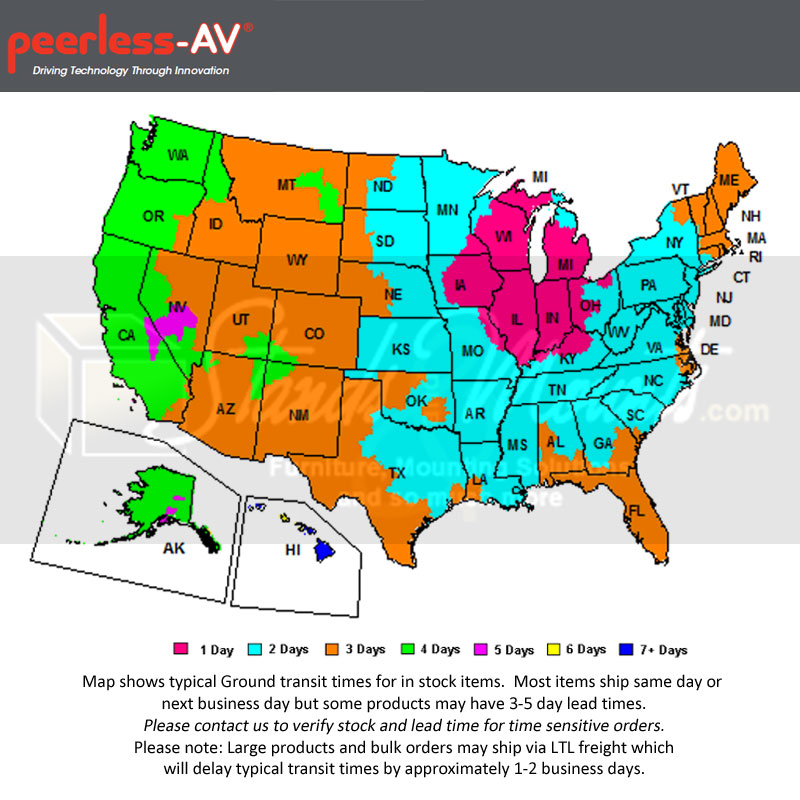 Ancrages à expansion pour béton Peerless, paquet de 4, capacité de 280 lb