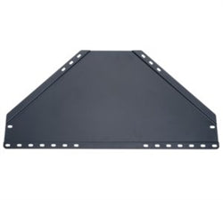 Accessoire d'étagère d'angle Peerless ACC324, noir/argent