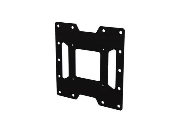 The Peerless ACC450 VESA Adapter Plate is designed to enhance compatibility with the FPS-1000 mounting system. This ultrathin, glossy black plate provides seamless support for flat panels with VESA 200x100 and 200x200mm mounting patterns. Ideal for professional AV setups, it ensures easy integration and reliable performance.