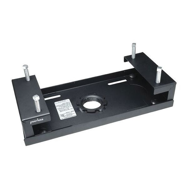 PEERLESS ACC558 I-Beam Clamp, 4"–8" Beams, 250lb Capacity, Black