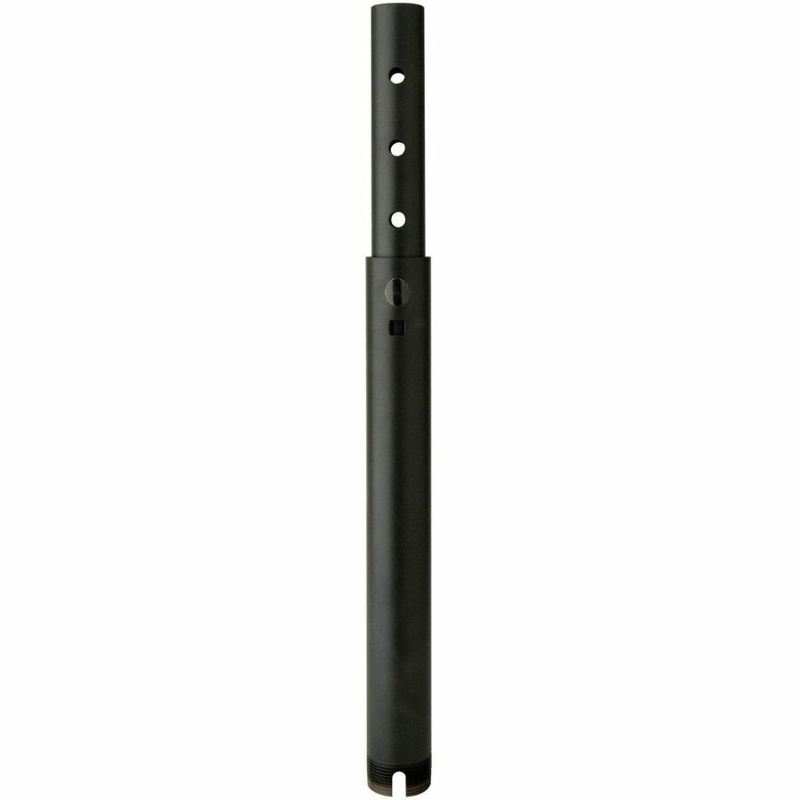 Colonne extensible réglable Peerless de 2 à 3 pieds, noire, capacité de 800 lb