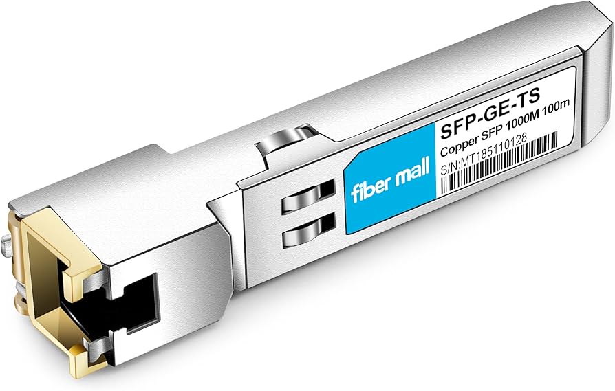NETGEAR ProSAFE AGM734 1000BASE-T SFP RJ45 Module, 1 Gbps, 100m