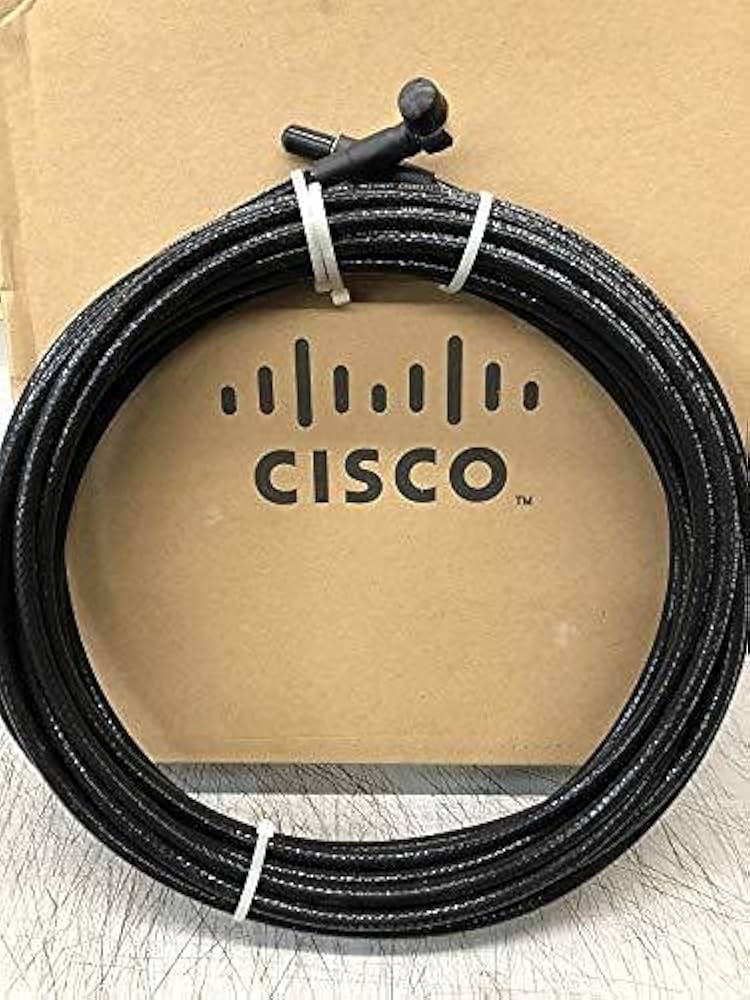 Câble d'antenne Cisco Plenum à faible perte de 1,5 m, connecteurs RP-TNC