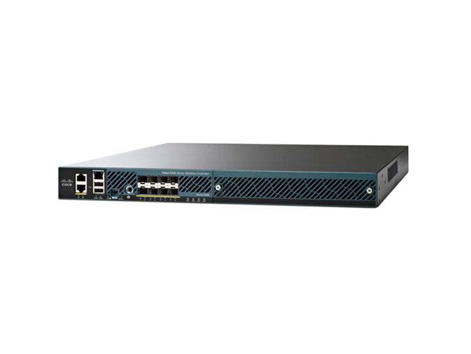 Cisco 5508 Series Wireless Controller for up to 500 APs. This high-performance device is purpose-built for enterprise-scale wireless deployments, featuring advanced RF visibility, robust fault recovery, and QoS support to ensure seamless connectivity across large campus networks.