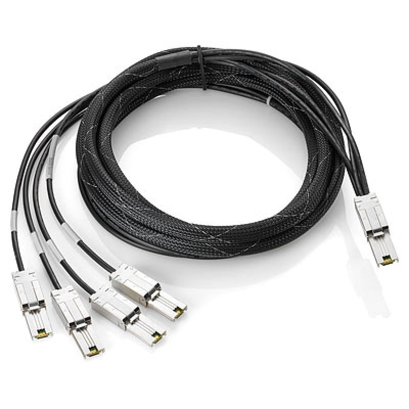 HP 4m External Mini-SAS to 4x1 Mini-SAS Cable (AN976A)