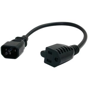 APC AP9893 Power Cord, C13 to NEMA 5-15P, 8ft