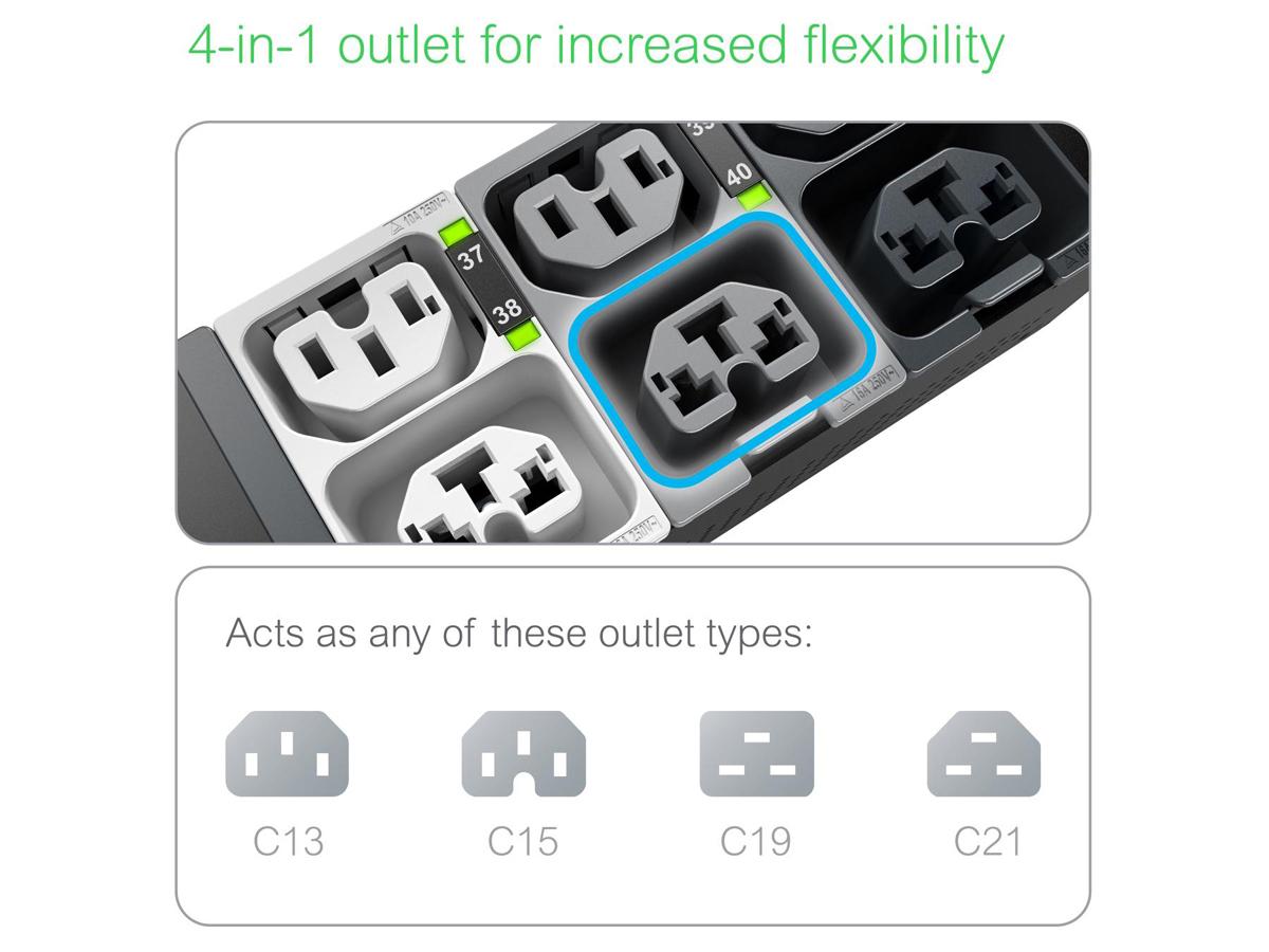 APC NetShelter Rack PDU Advanced, Metered, 11.5kW, 3PH, 415V, 20A, 520P6, 42 Outlet. This high-capacity power distribution unit offers reliable metered power monitoring with 11.5kW output and 42 outlets to support dense IT environments. Ideal for enterprise data centers seeking scalable and standards-compliant power distribution.