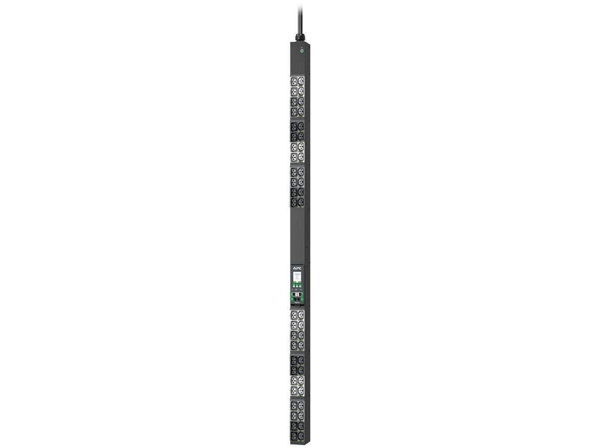 APC's NetShelter Rack PDU Advanced delivers metered, switched power for high-density IT environments with a robust 11.5kW capacity and 48 output connectors. Optimized for vertical rack installation, this unit supports 3-phase 415V input, 20A current, and is built to meet TAA compliance standards. Designed for reliability and secure power management, it includes a 3-year repair or replace service agreement.