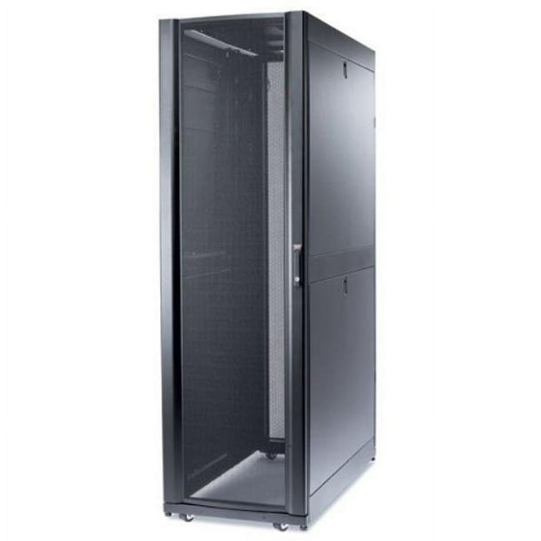 APC NetShelter SX 42U Server Rack Enclosure, Black (No Sides or Doors)