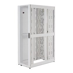 Boîtier blanc APC NetShelter SX 48U 600 mm avec côtés