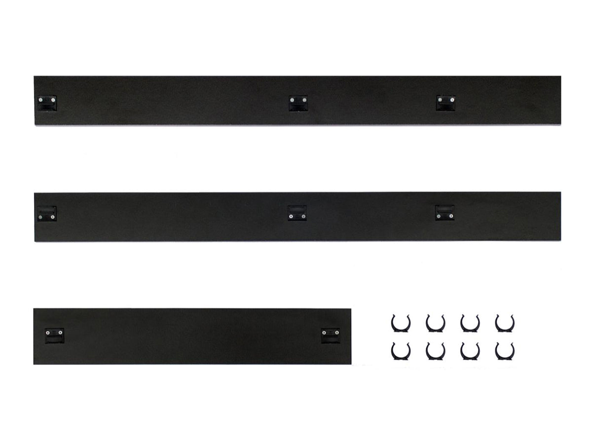 The APC NetShelter CX Base/Plinth Surround Kit is a black enclosure accessory designed to complement your rack infrastructure. As a TAA-compliant kit manufactured in the United Kingdom, it ensures suitability for government and commercial deployments. Crafted for reliability, it enhances the structural stability and aesthetic finish of APC NetShelter CX enclosures.