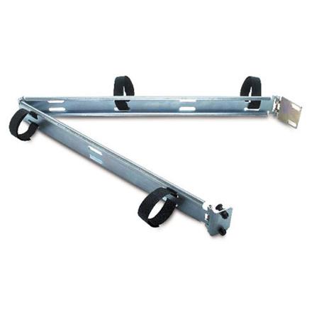 Bras de gestion de câbles APC AR8129 1U, aluminium, noir