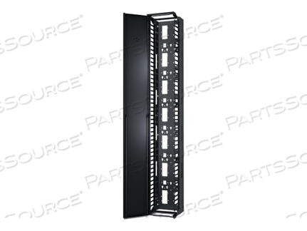 APC CDX Vertical Cable Manager, 84x12, Double-Sided