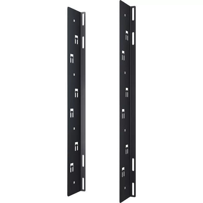 APC AR8680 Cable Divider/Organizer Kit, 2 per Pack, Black