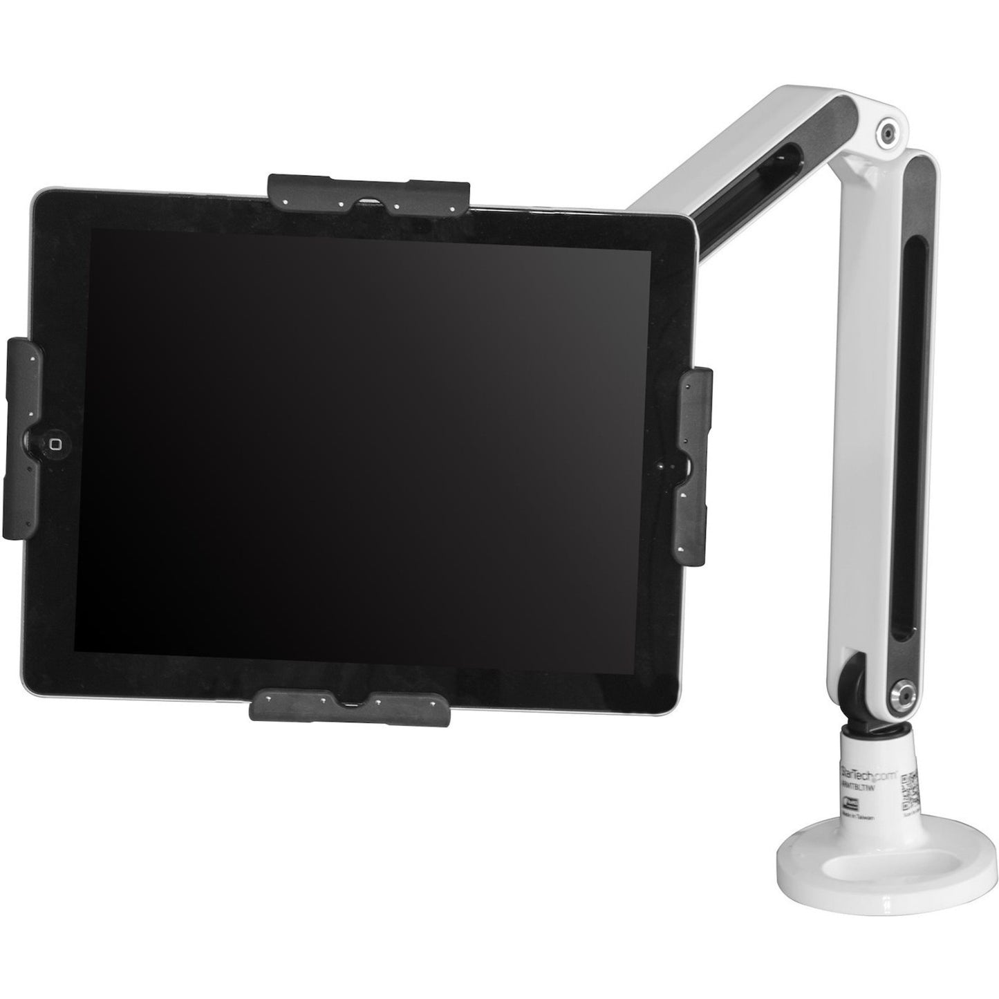 STARTECH ARMTBLTIW Articulating Desk-Mount Tablet Arm, White