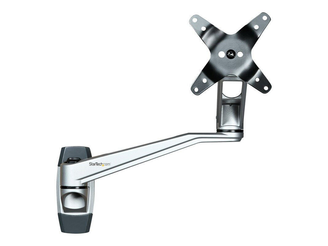 StarTech Wall Mount Monitor Arm with Swivel Arm, Up to 34"/14kg, Aluminum