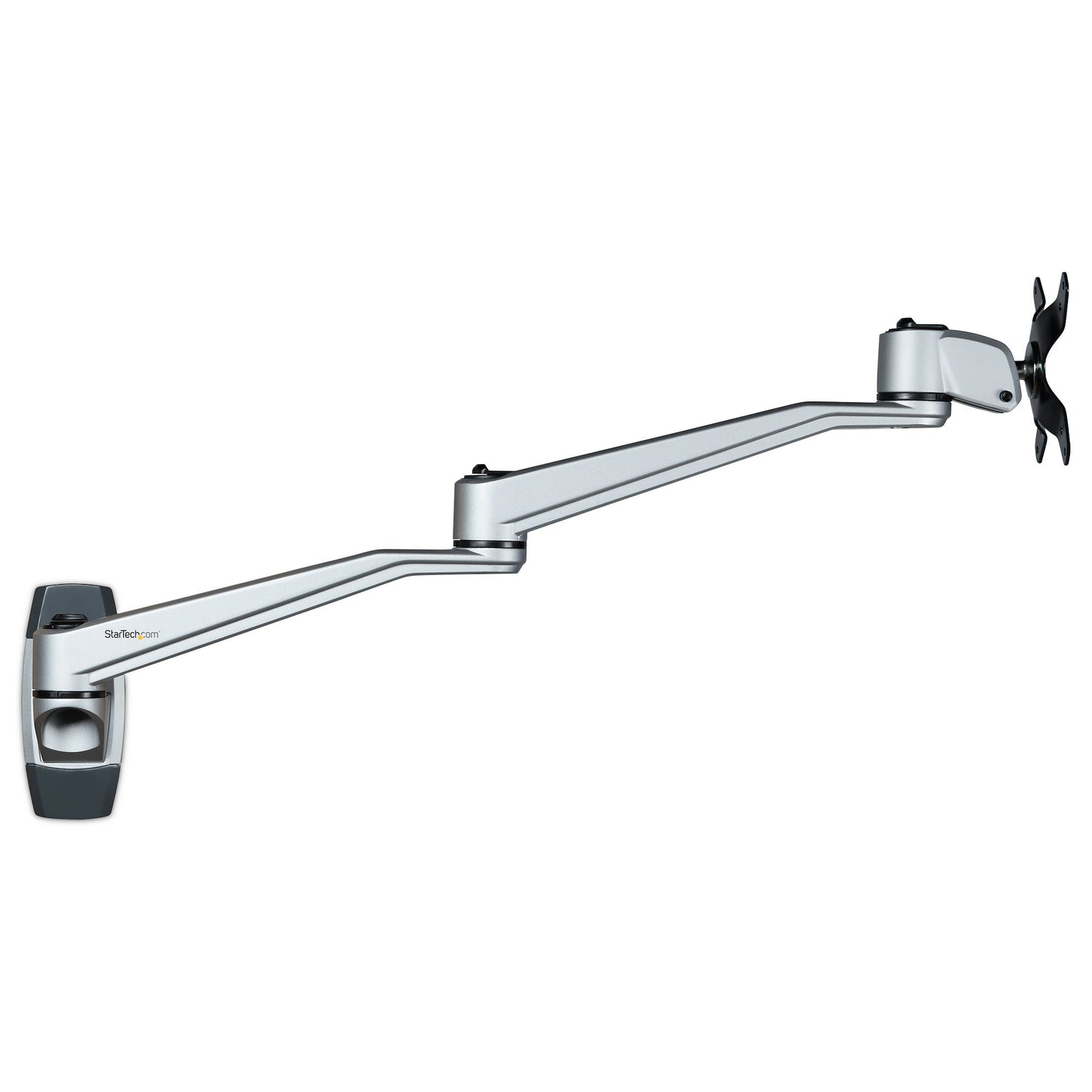 StarTech Wall Mount Monitor Arm with Swivel Arm, Up to 34"/14kg, Aluminum