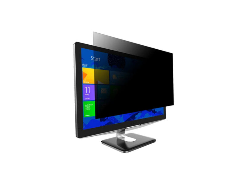 The TARGUS 4Vu Privacy Screen for 23.5" widescreen monitors provides enhanced data confidentiality with 30° side-view privacy protection. Designed with both glossy and matte finish options and antimicrobial DefenseGuard protection, it ensures cleaner surfaces and long-lasting usability. Ideal for TAA-compliant environments, it's a reliable solution for secure and hygienic workflows.