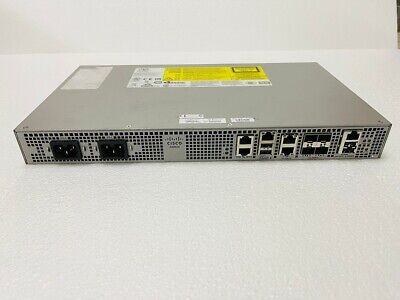 Routeur de services d'agrégation Cisco ASR1002, 4x GE, double alimentation