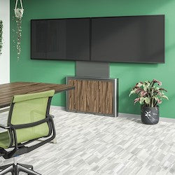 CHIEF AVA1101 2X1 FP FSS Dual-Display Accessory, Black