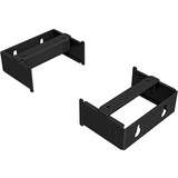 Accessoire de montage en rack CHIEF AVA1102 2RU FP FSS, noir