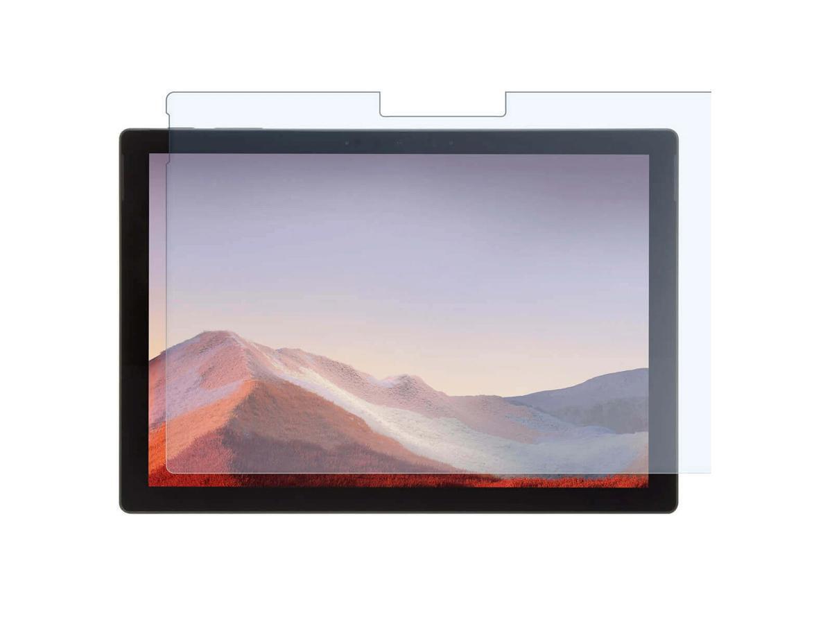 Safeguard your Microsoft Surface Pro 7+, 7, or 5th Gen screen with premium scratch-resistant protection. Made from Japanese Asahi glass with the highest-possible 9H hardness rating, Targus Tempered Glass Screen Protectors keep your tablet scratch-free even after run-ins with keys, coins, and other stray objects in your pocket, purse, or office.