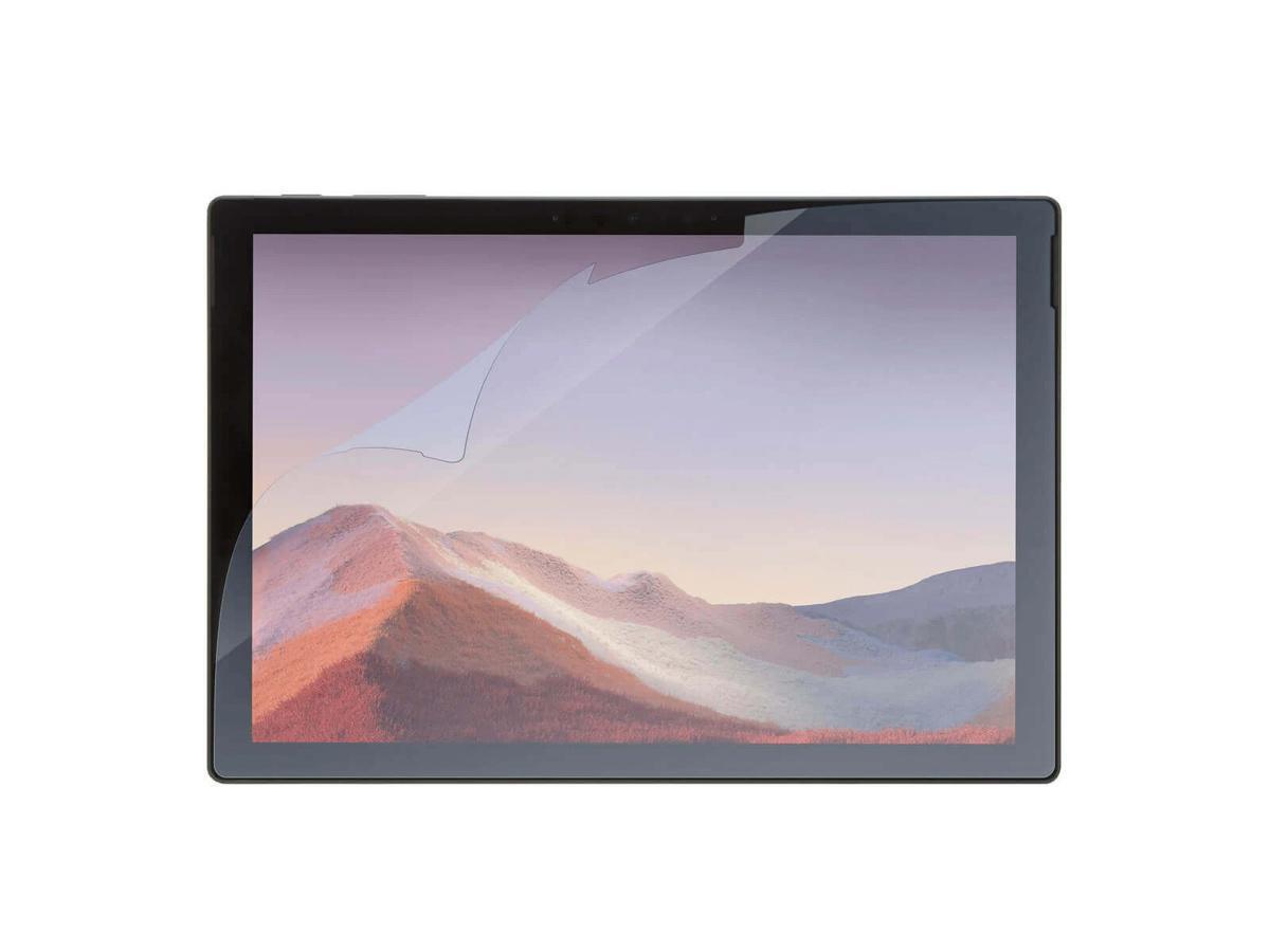 Engineered to deflect everyday scratches and other minor screen damage, this transparent, ultra-thin Targus Screen Protector safeguards your Microsoft Surface Pro 7+, 7, and 5th Gen screen without sacrificing touch response. Designed with durable PET material, it supports a smooth touchscreen experience while protecting your device, and backed by a limited lifetime warranty for peace of mind.