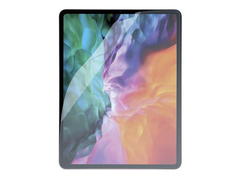 The Targus AWV330GL Scratch-Resistant Screen Protector is designed specifically for the iPad Pro 4th Gen 12.9-inch model in black, offering robust protection and extended screen clarity. Manufactured in Taiwan with TAA compliance, this accessory is ideal for government and enterprise use cases requiring certified components. Its surface resists scratches, preserving device aesthetics and reducing potential damage from daily handling.