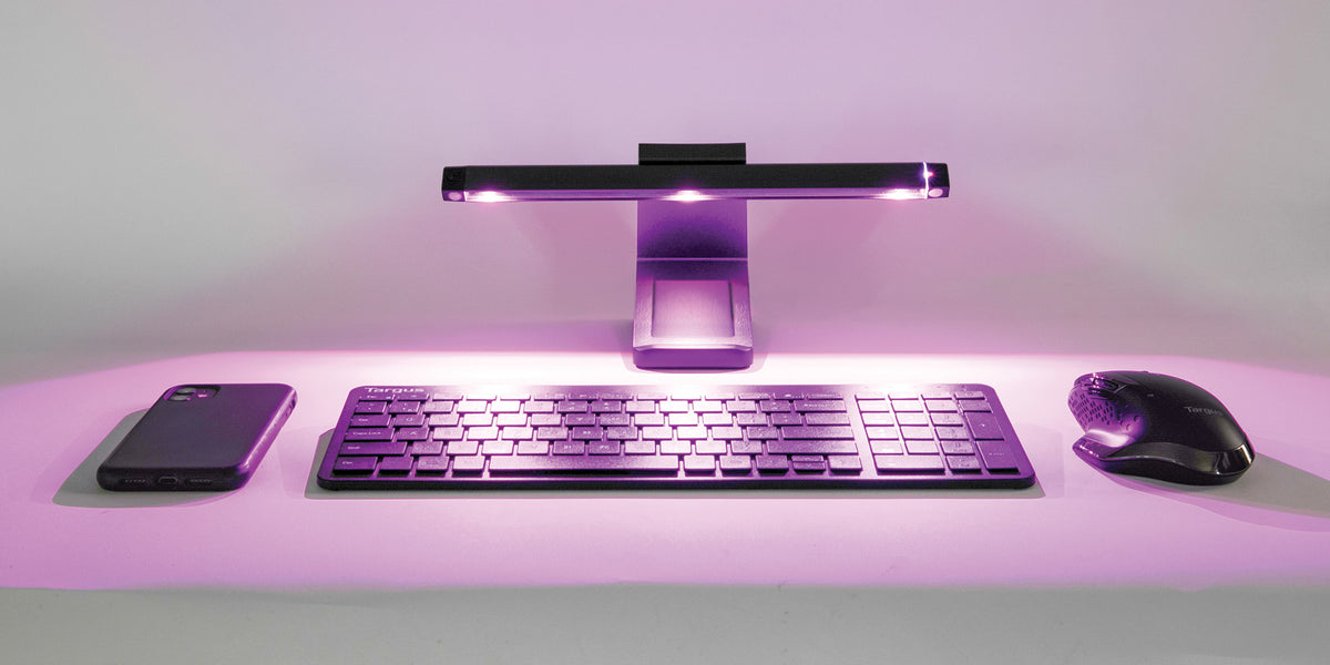 Lampe de désinfection à LED UV-C TARGUS, argent clair