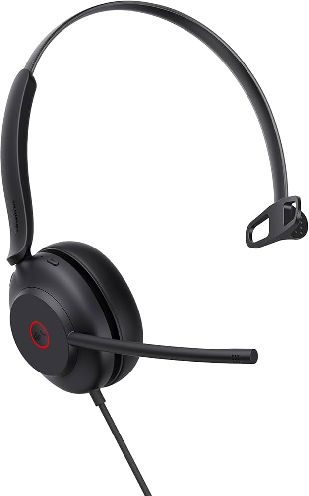 Casque filaire YEALINK UH35 Mono Teams USB-C/A avec micro antibruit