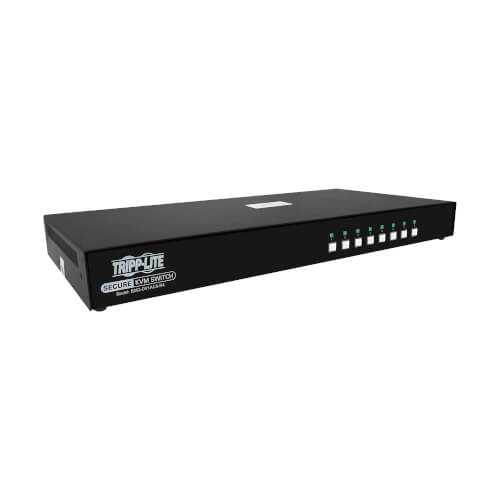 Eaton Tripp Lite Secure 8-Port KVM Switch, DVI, NIAP PP4.0, Audio/CAC