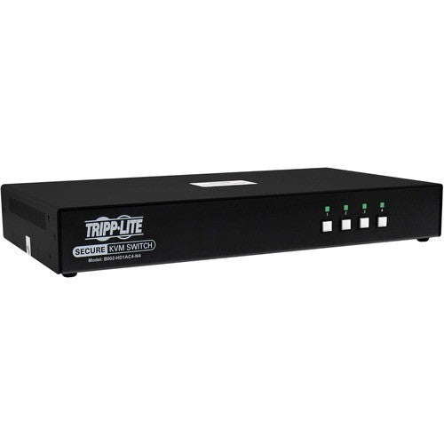 Commutateur KVM sécurisé Eaton Tripp Lite 4 ports, DP vers HDMI, 4K, NIAP PP4.0, CAC