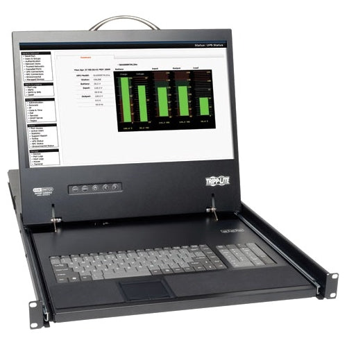 Eaton Tripp Lite 1U HDMI KVM Console with 18.5" LCD, TAA Compliant